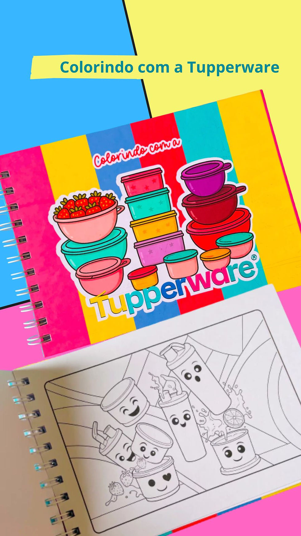 Miniatura: Livro de Colorir Tupperware
