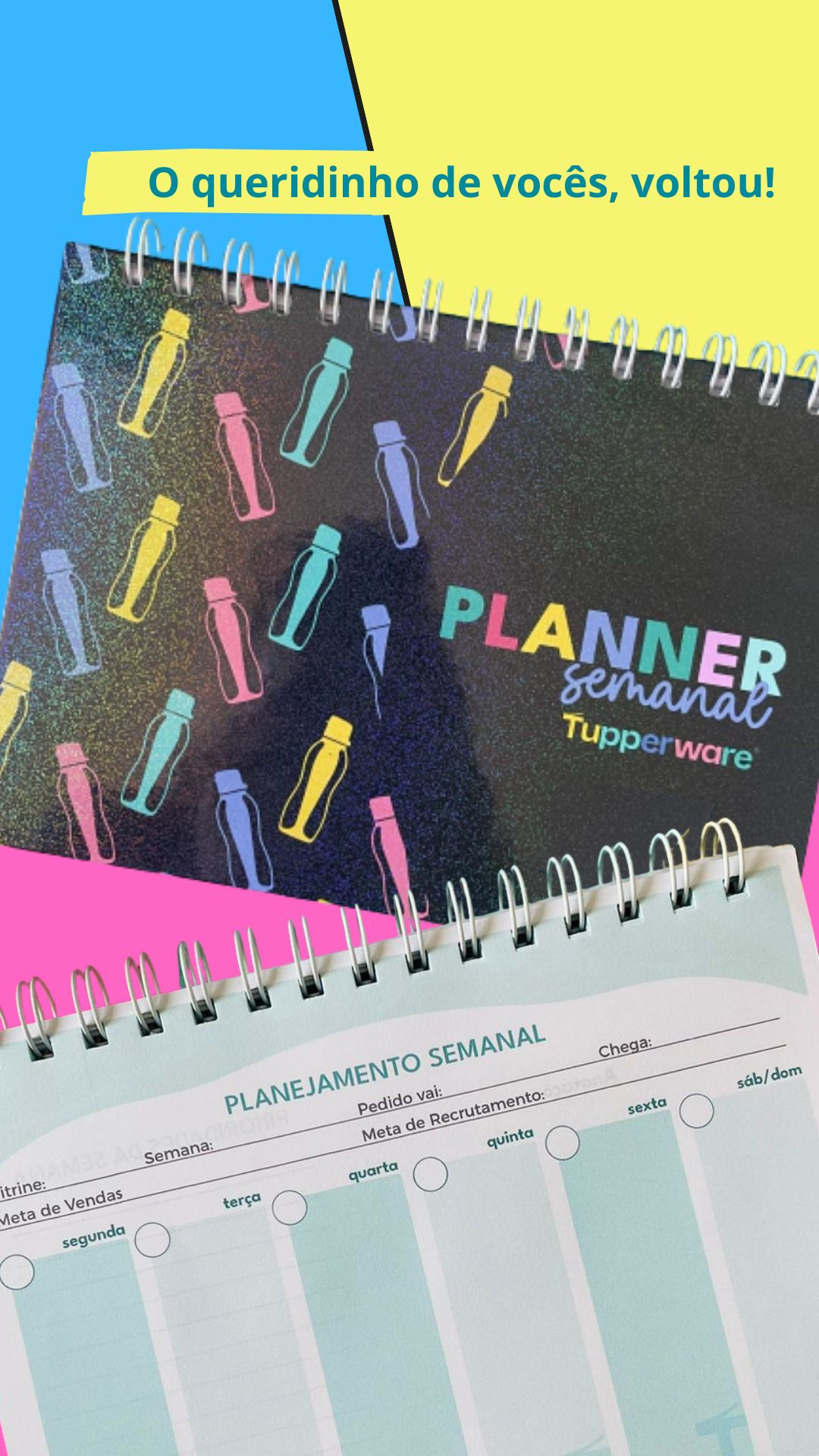 Planejador Semanal Tupperware