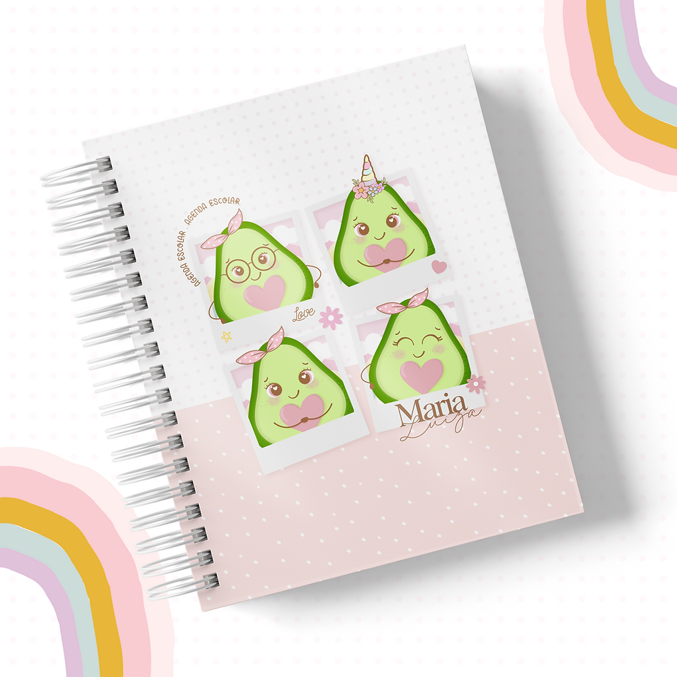 Miniatura: Agenda Escolar Kids MENINA
