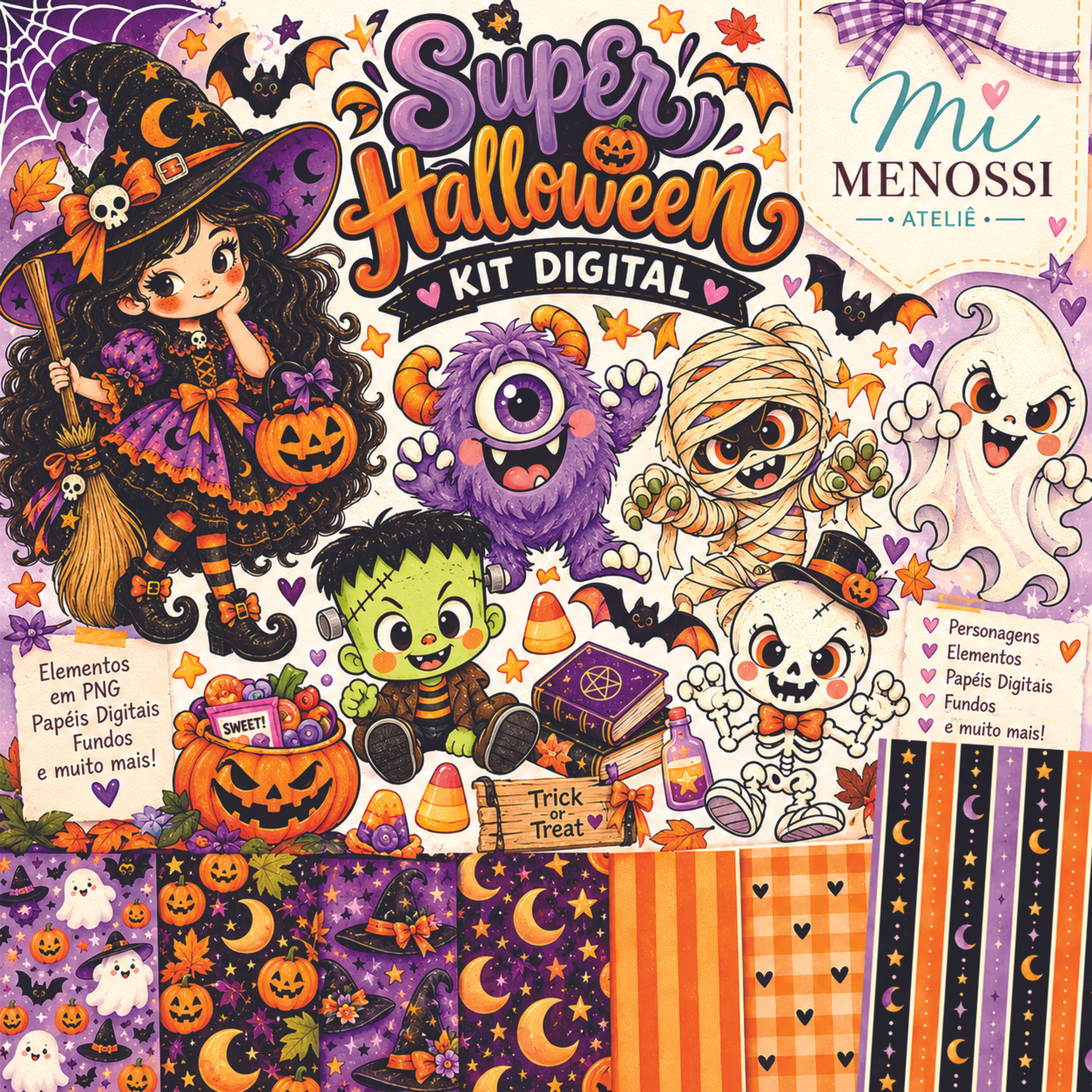 Super Halloween - Kit Digital