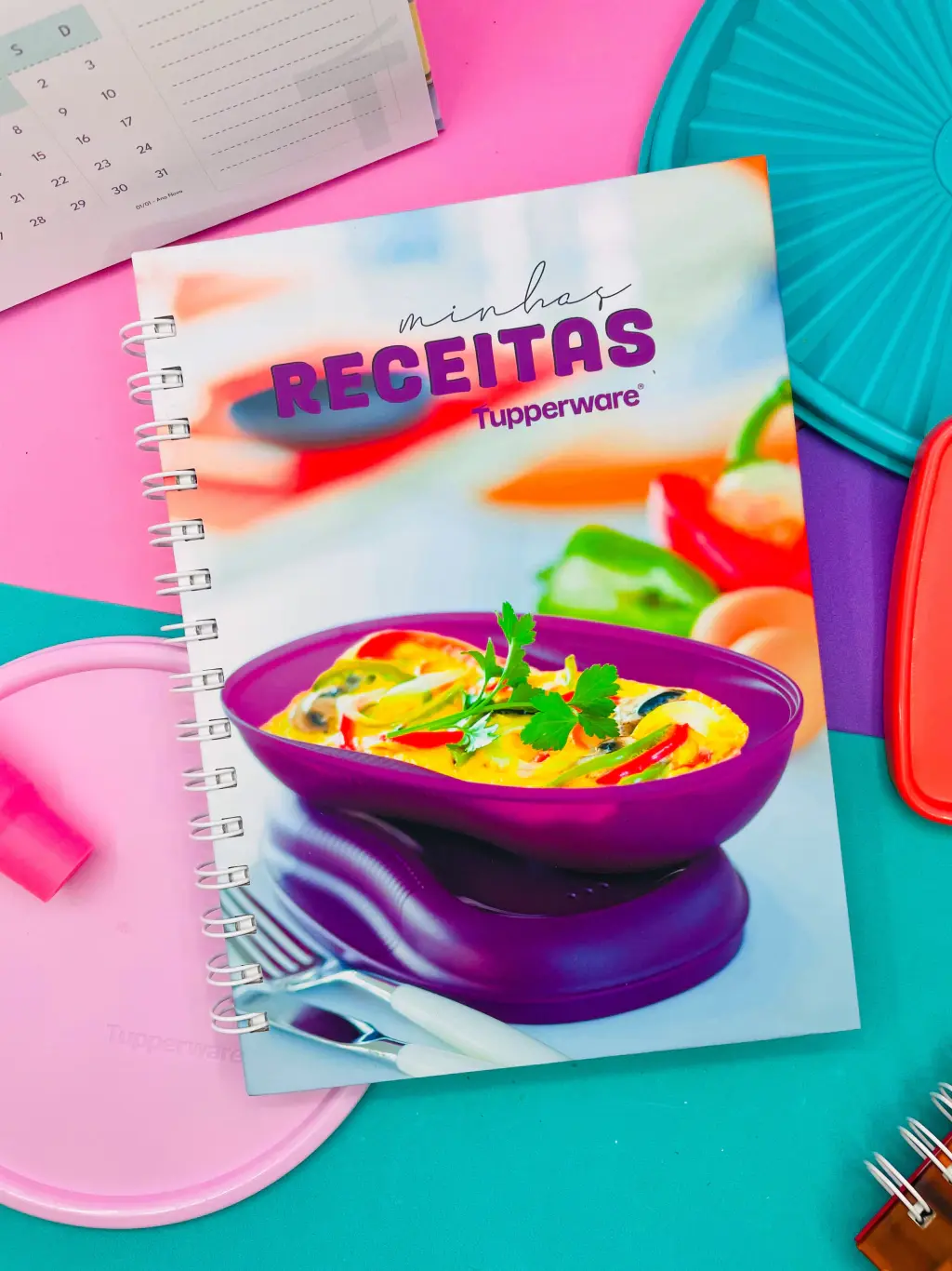 Caderno de Receitas Tupperware