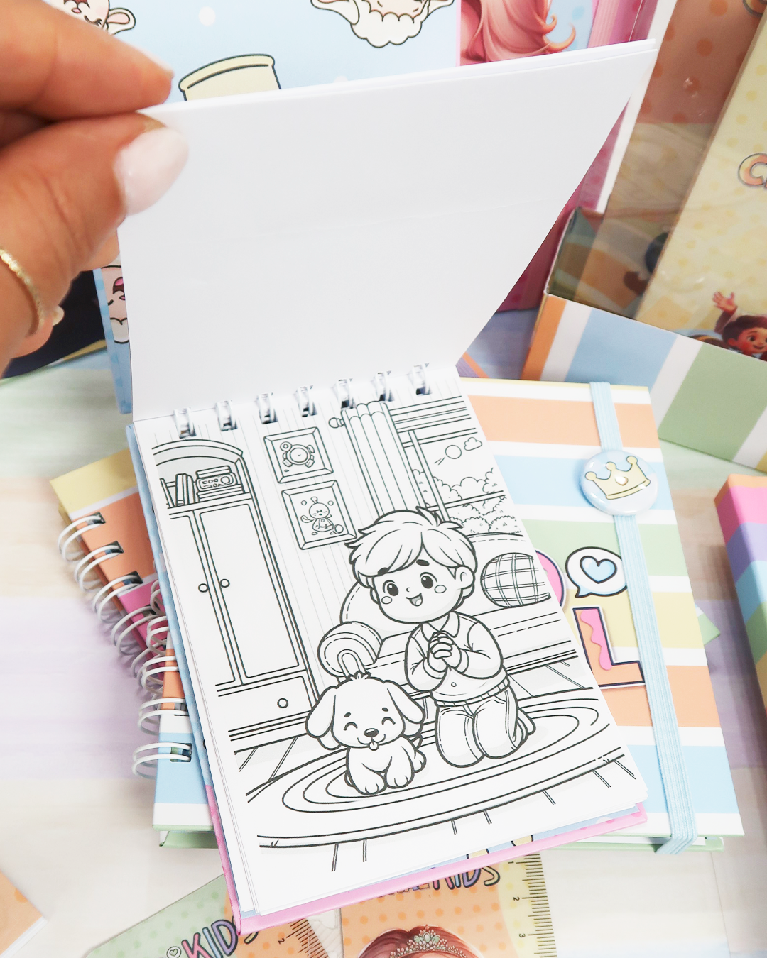 Devocional Kids de Colorir A6