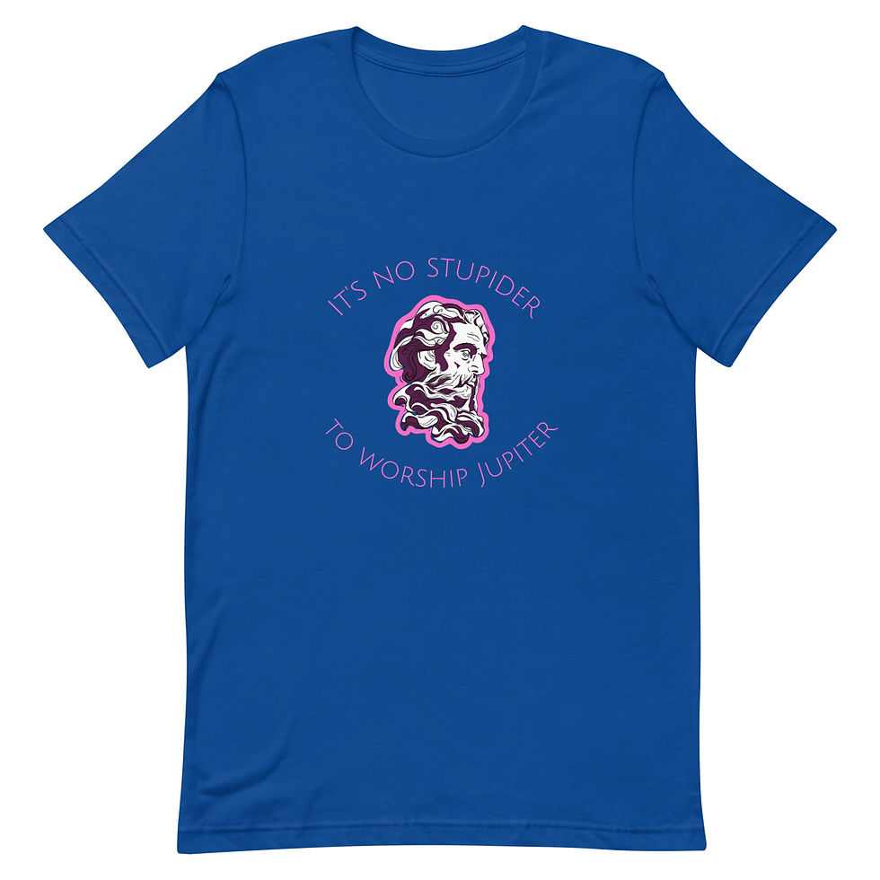 Thumbnail: Unisex t-shirt - Jupiter Pink
