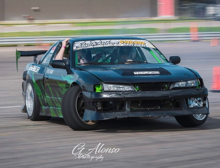 Drift car suspension setup at L&L Automotive & Performance Grand Bay Alabama