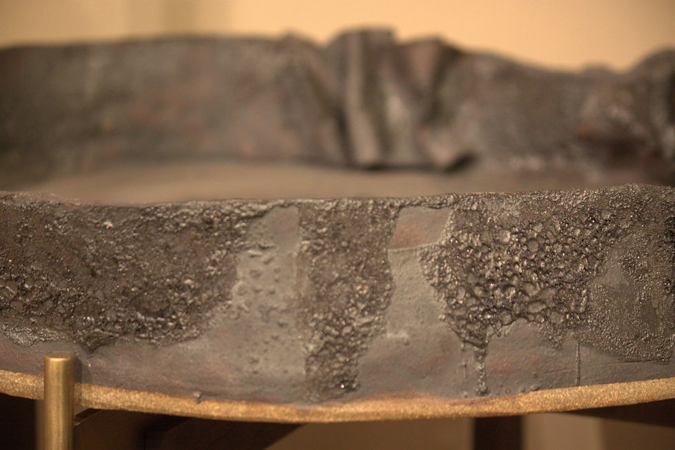 Thumbnail: Ceramic Side Table by Thomas Hayes Studio x Caroline Blackburn Ceramics