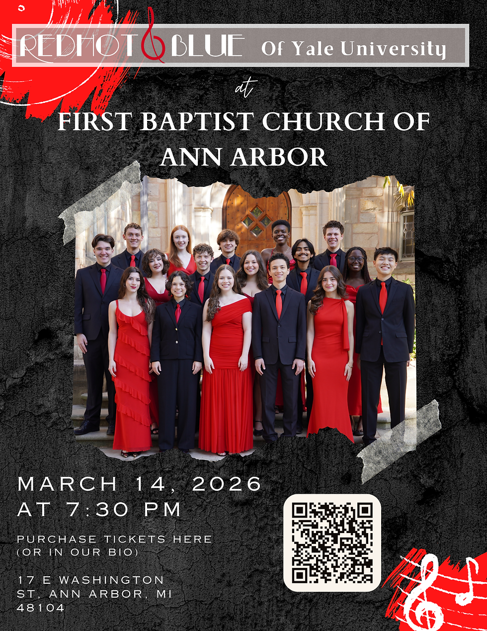 Redhot & Blue Public Ann Arbor Concert