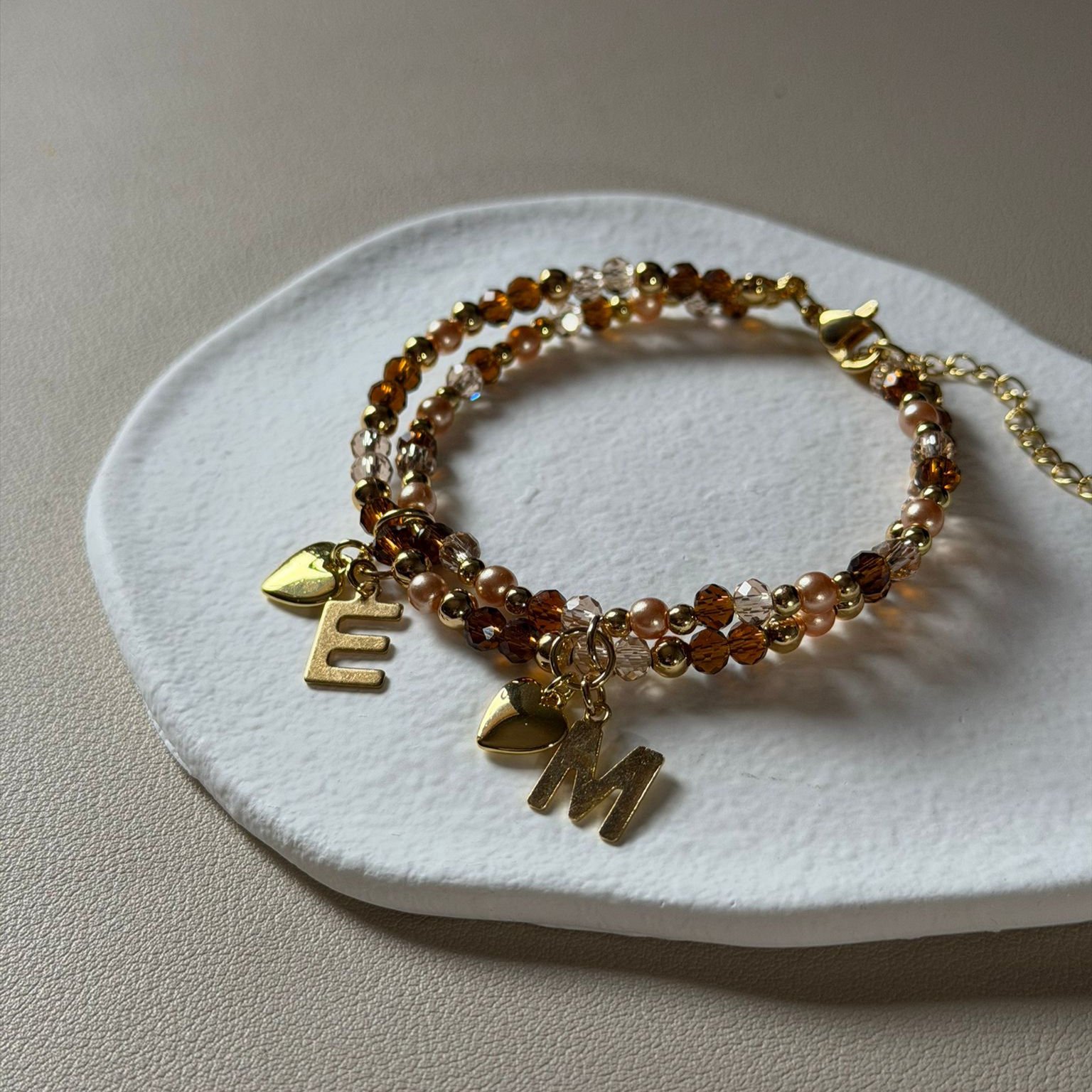 Bracelet Initiale personnalisé