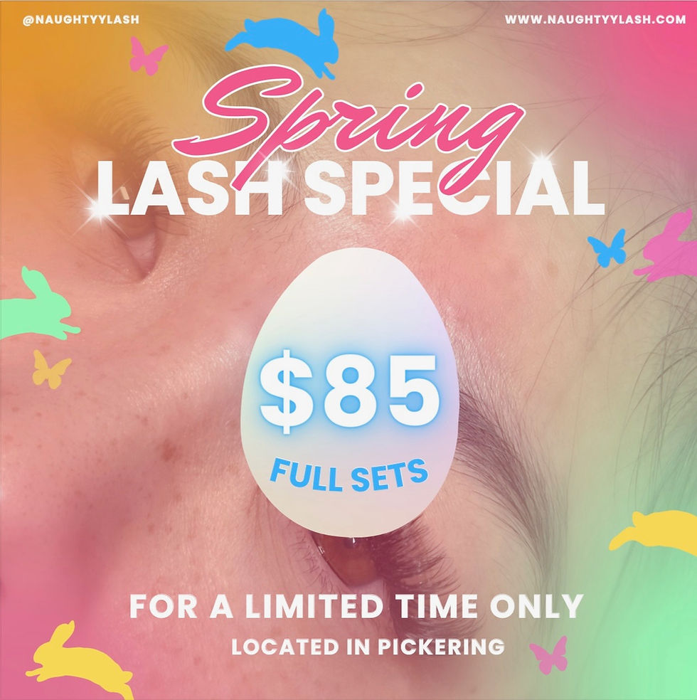 Spring Lash Special