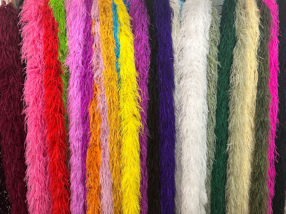 Ostrich Boas