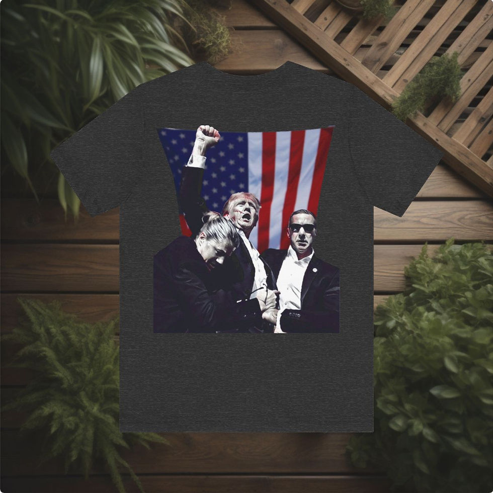 Thumbnail: BULLET PROOF BLOODY TRUMP TEE