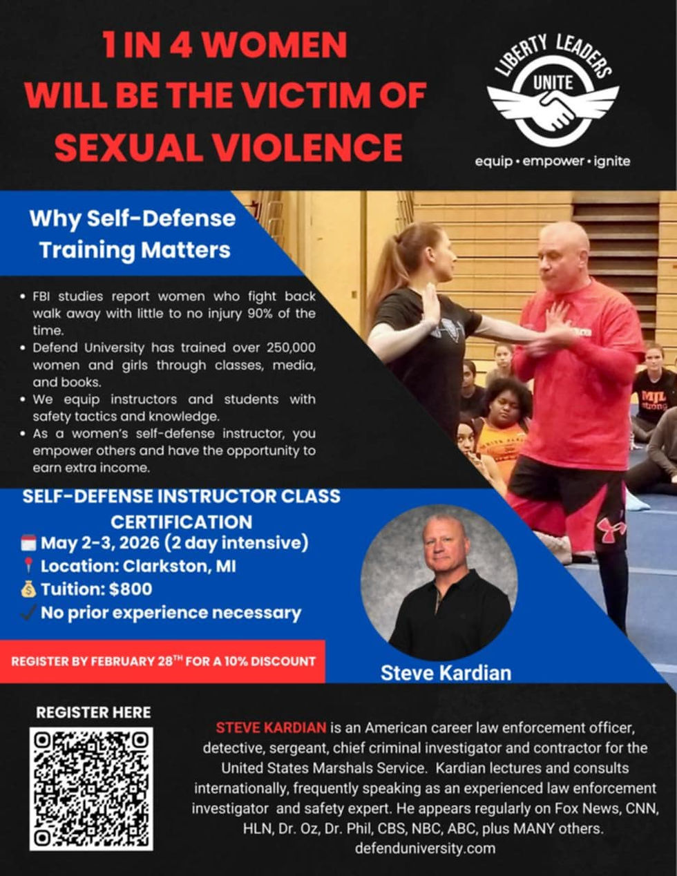 Certified Self Defense Training