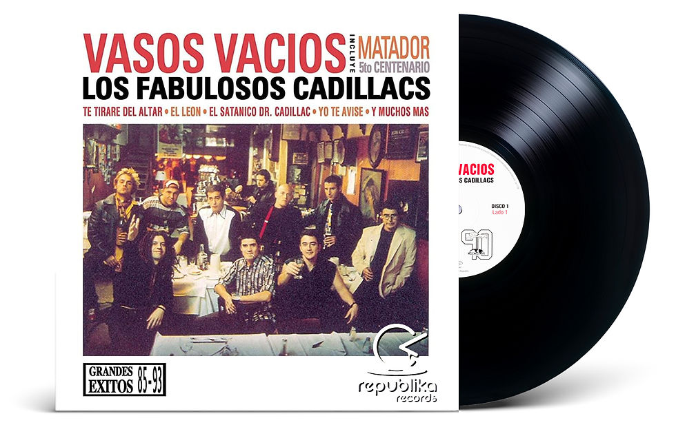 Los Fabulosos Cadillacs "Vasos Vacíos" (LP Doble)