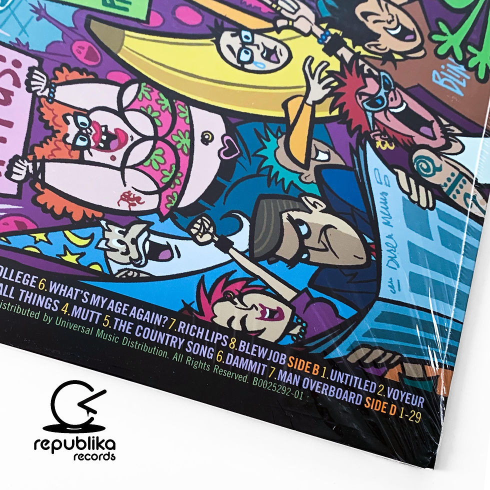 Miniatura: Blink 182 "The Mark, Tom & Travis Show" (LP Doble)