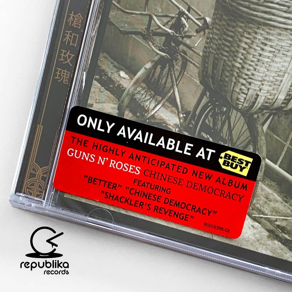 Miniatura: Guns N' Roses "Chinese Democracy" (CD Prensaje Original 2008)