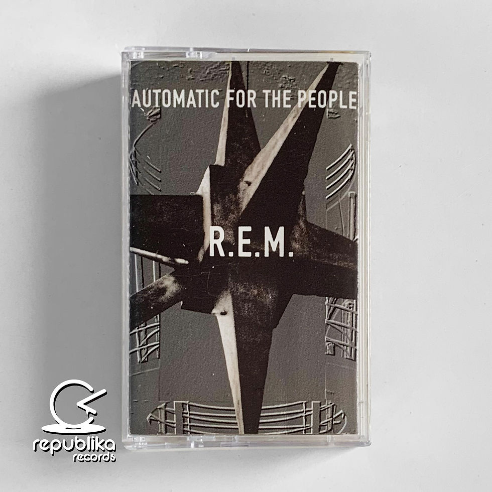 Miniatura: R.E.M. "Automatic For The People" (Yellow Cassette - Prensaje Original)