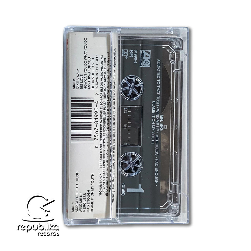 Miniatura: Mr. Big "Mr. Big" (Cassette Prensaje Original 1989)