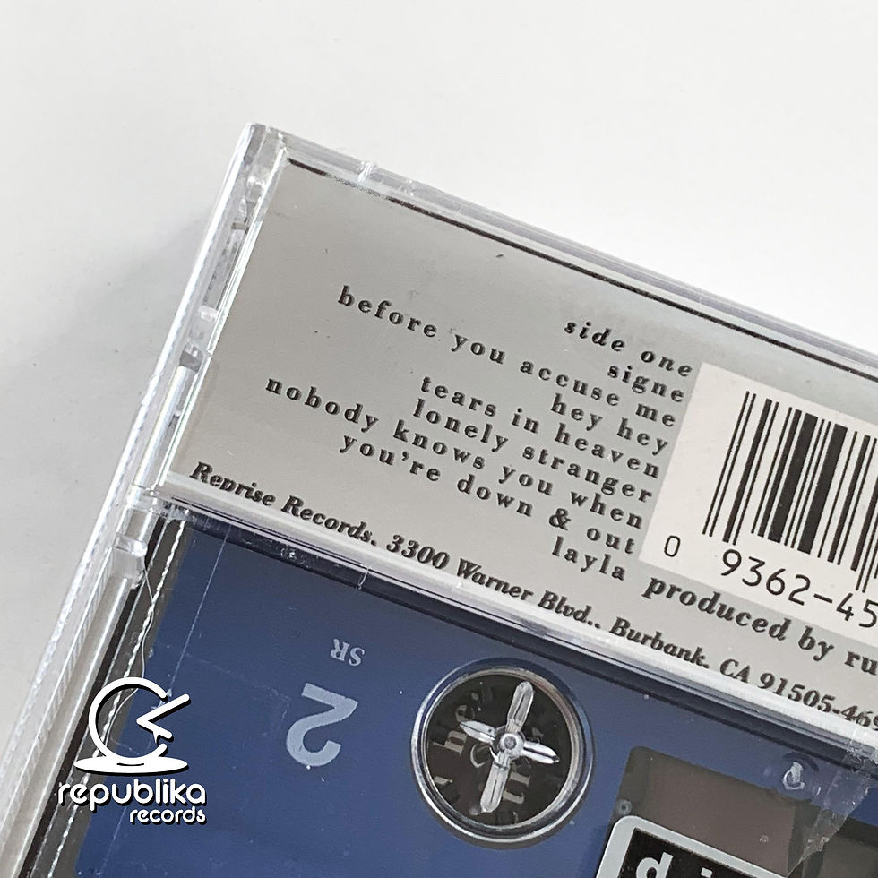 Miniatura: Eric Clapton "Unplugged" (Cassette Prensaje Original)