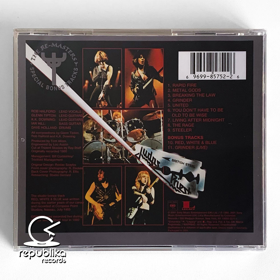 Miniatura: Judas Priest "British Steel" (Expanded CD)