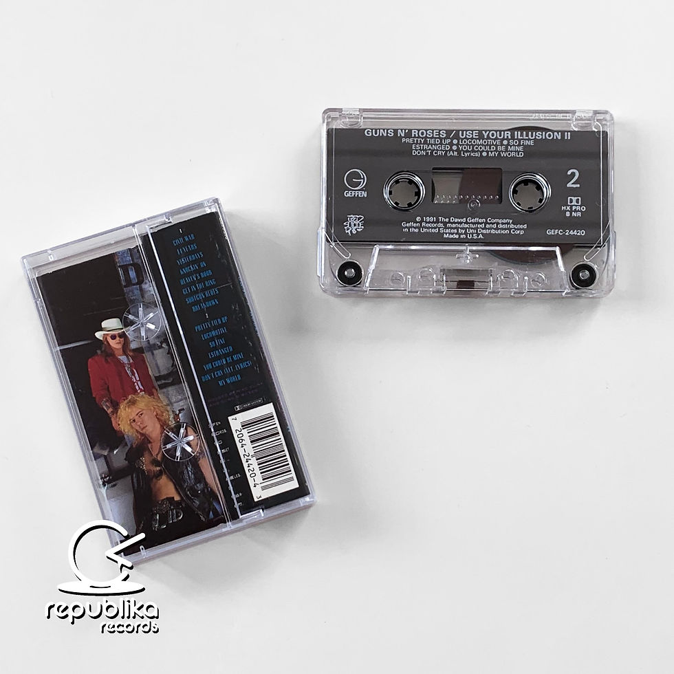 Miniatura: Guns N' Roses "Use Your Illusion II" (Cassette Prensaje Original)