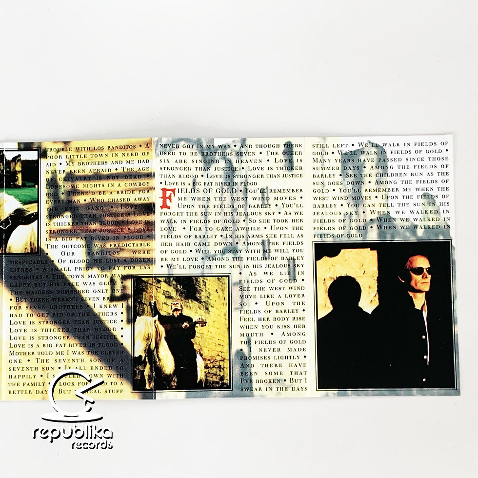 Miniatura: Sting "Ten Summoner's Tales" (Cassette Prensaje Original)