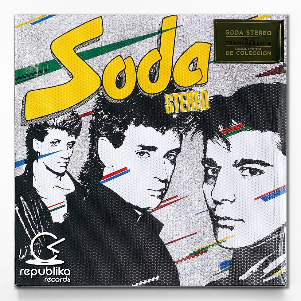 Miniatura: Soda Stereo "Soda Stereo" (Vinilo Transparente)