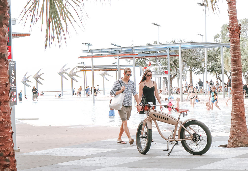 Bike on Cairns Esplanade