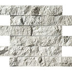 Silver Shadow Rock Face 2x6 Marble Mosaics 12x14.jpg