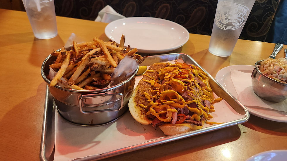 Porkstrami & fries