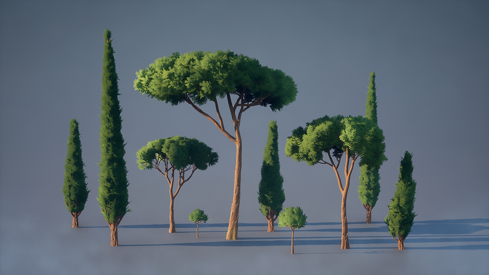 3D Vegetation Art