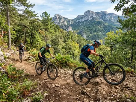 VTT dans les Préalpes d'Azur : itinéraires, niveaux et spots au départ de Saint-Vallier-de-Thiey