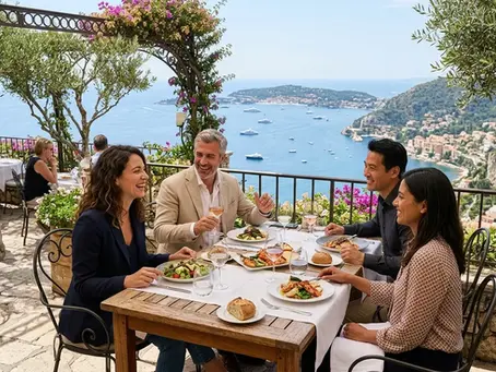 Organiser un repas de fin d'année d'entreprise dans les Alpes-Maritimes : formats, budget et calendrier
