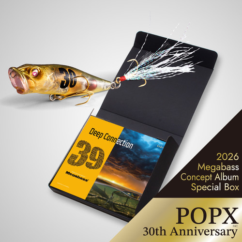 メガバス ポップX 30th Anniversari HERITAGE Megabass 2026 Concept Album Box - Pop-X 30th Anniversary - Pre