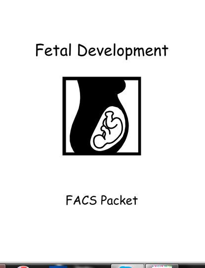 Fetal Development Cover Page