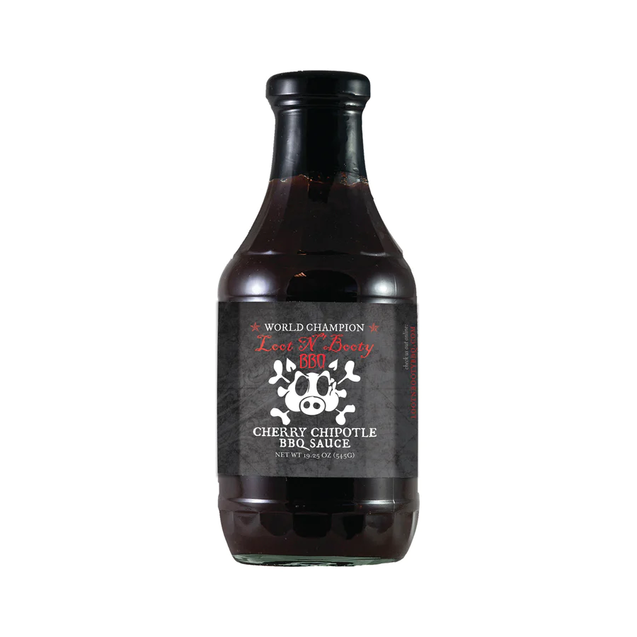 Loot N' Booty BBQ: Cherry Chipotle  Sauce, 19.25oz