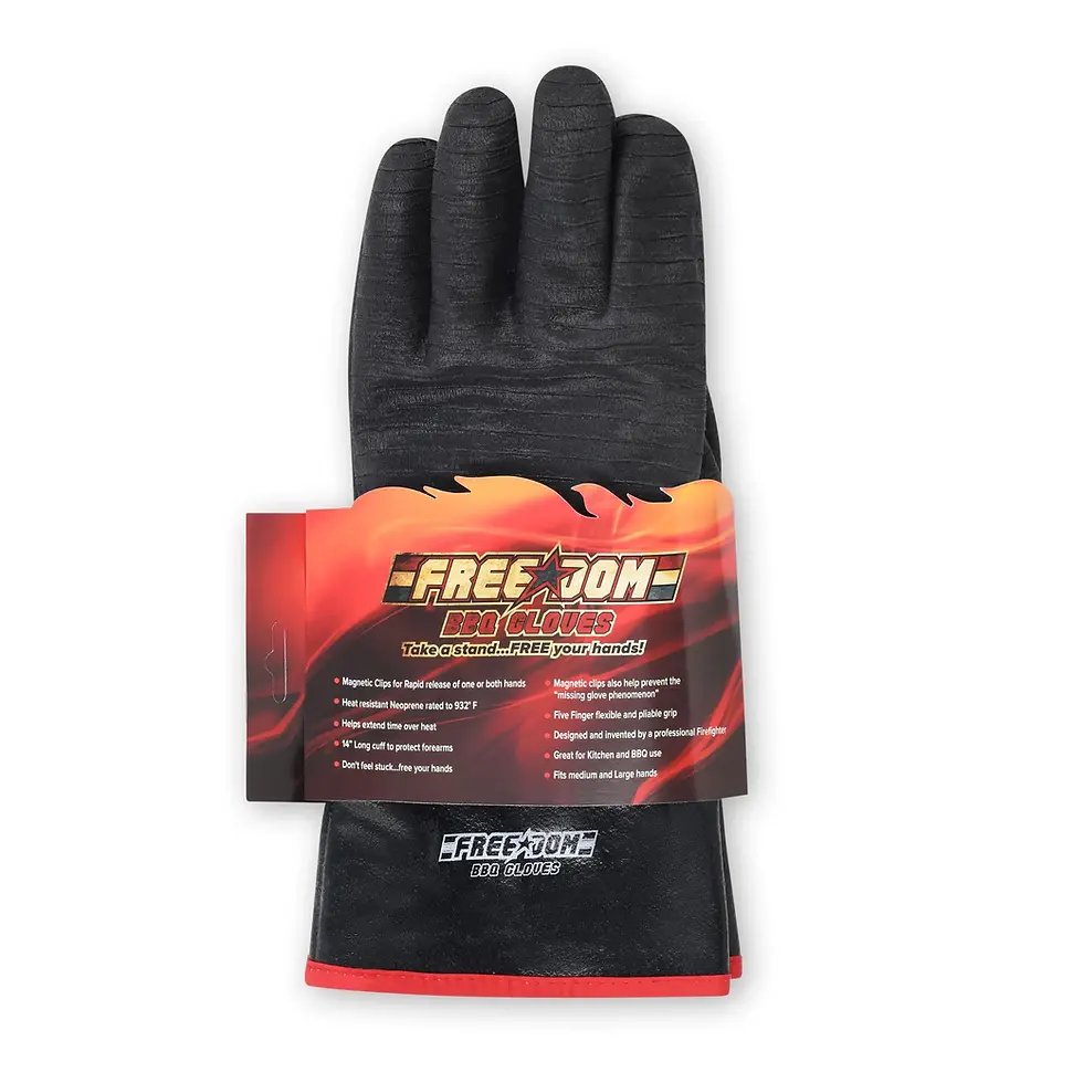 Thumbnail: Freedom Gloves: High Heat BBQ Gloves