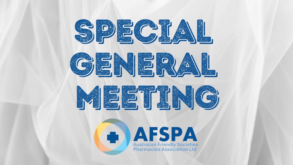 AFSPA Special General Meeting 2026