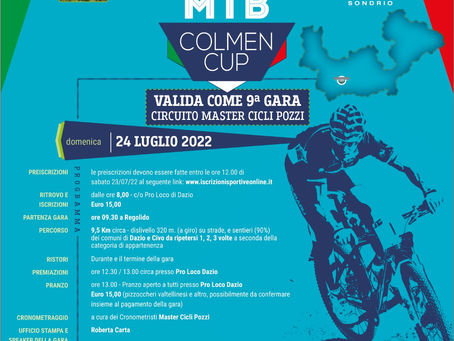 MASTER CICLI POZZI: ARRIVA LA 9^ TAPPA 2022, 2^ DI STAGIONE IN VALTELLINA 