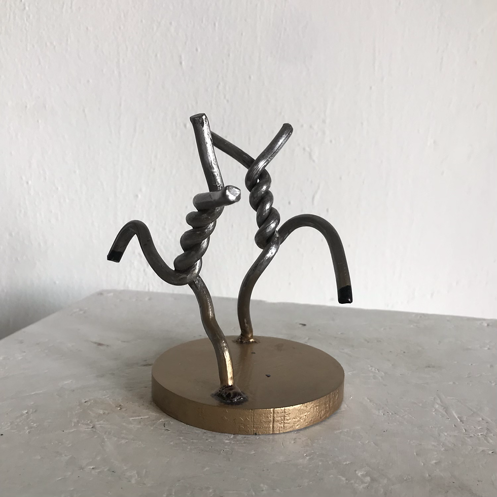 Up-cycling Art, Metal statue, Arte di Pino, Fém szobor, Contemporary, Modern, Kortárs Művészet, Dancers, Táncosok, Ballerini
