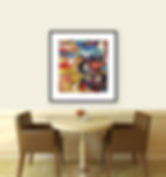 Limited edition artprint, print, wall art, encounters, incontri, Arte di Pino, Orazio's, Endless summer, modern art, abstract