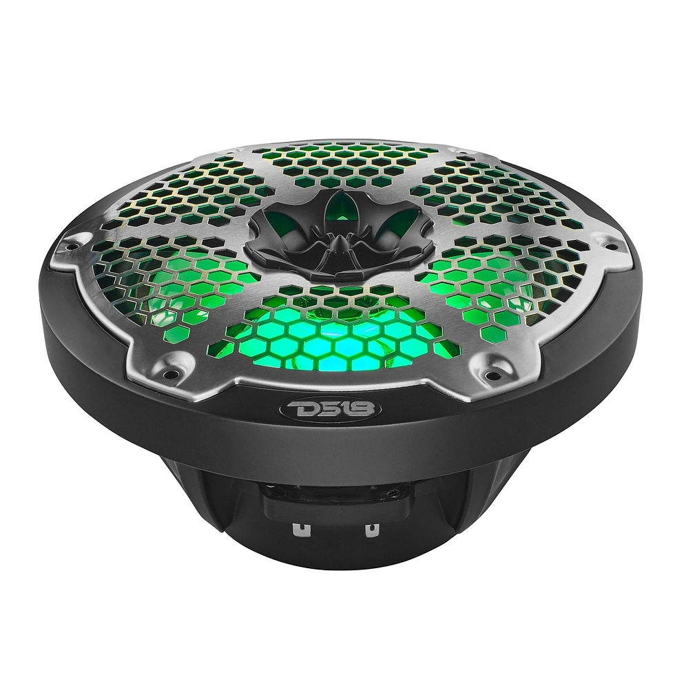 Thumbnail: NXL 8" 2-Way Coaxial Marine Speaker With LED RGB Lights 125 Watts Rms 4-Ohm