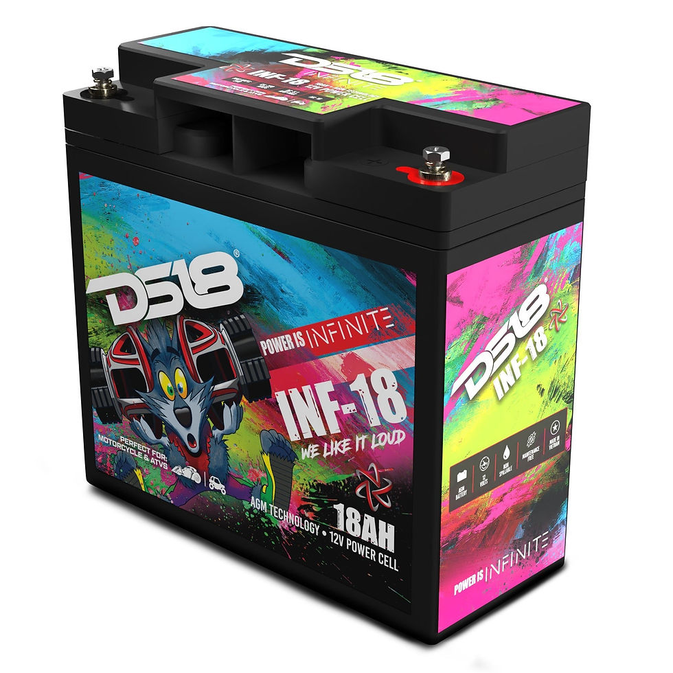 Thumbnail: INFINITE 18 AH AGM Power Cell 12 Volt Battery