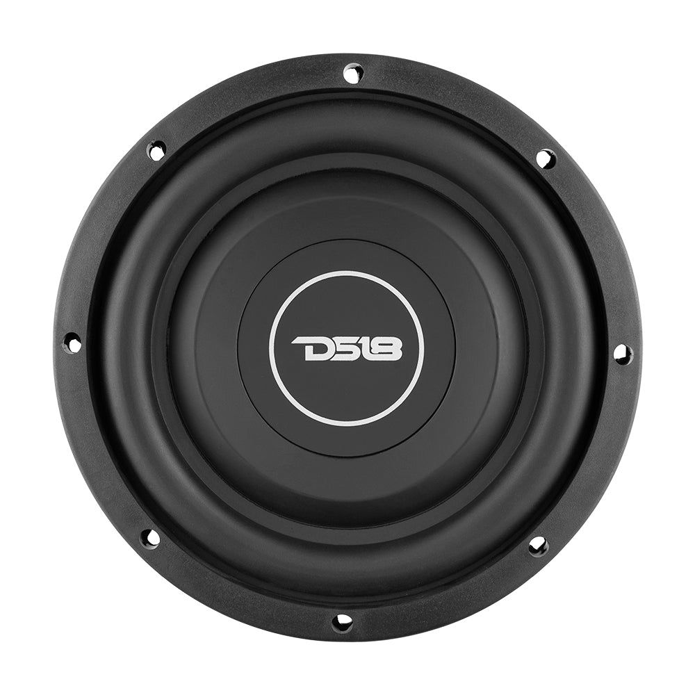 SRW Shallow-Mount 8" Subwoofer 150 Watts Rms DVC 4-Ohm
