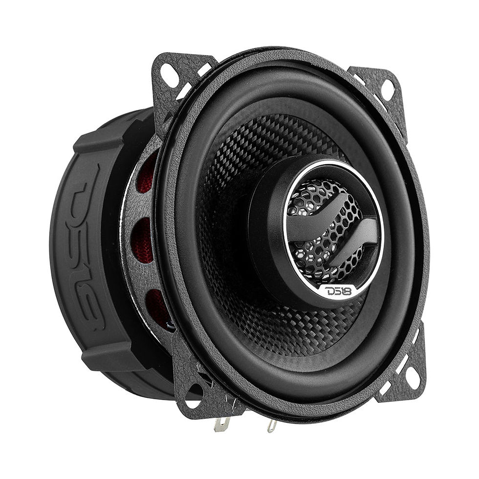 ZXI 4" 2-Way Coaxial Speakers with Kevlar Cone | 50 Watts RMS 4-Ohm