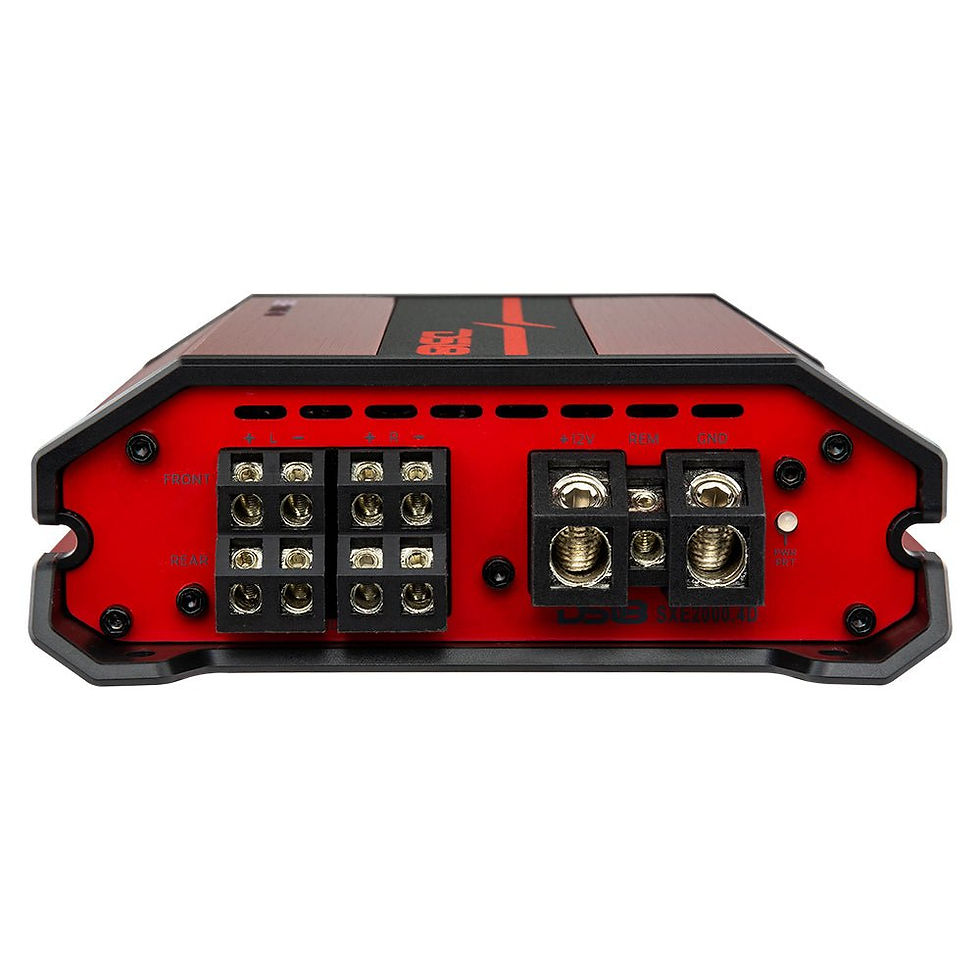 Thumbnail: SXE Class D 4-Channel Amplifier 4 x 100 Watts Rms @ 4-ohm 2000 Watts