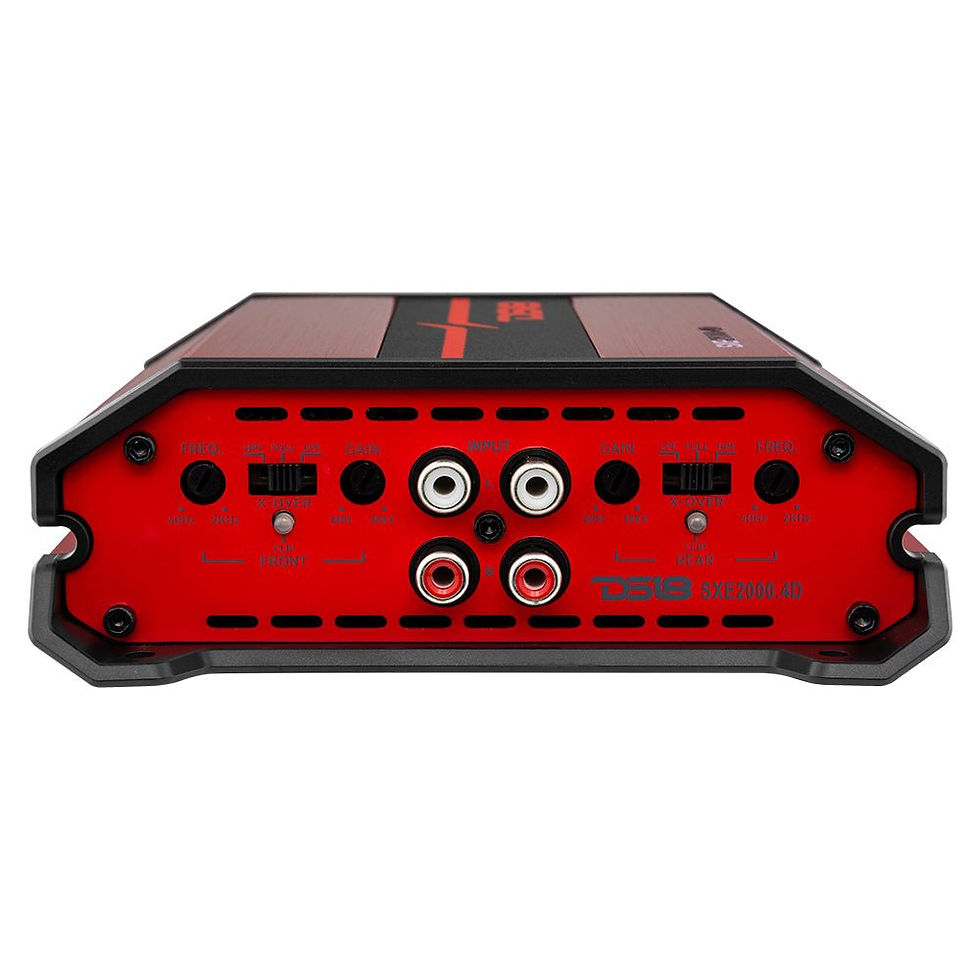 Thumbnail: SXE Class D 4-Channel Amplifier 4 x 100 Watts Rms @ 4-ohm 2000 Watts