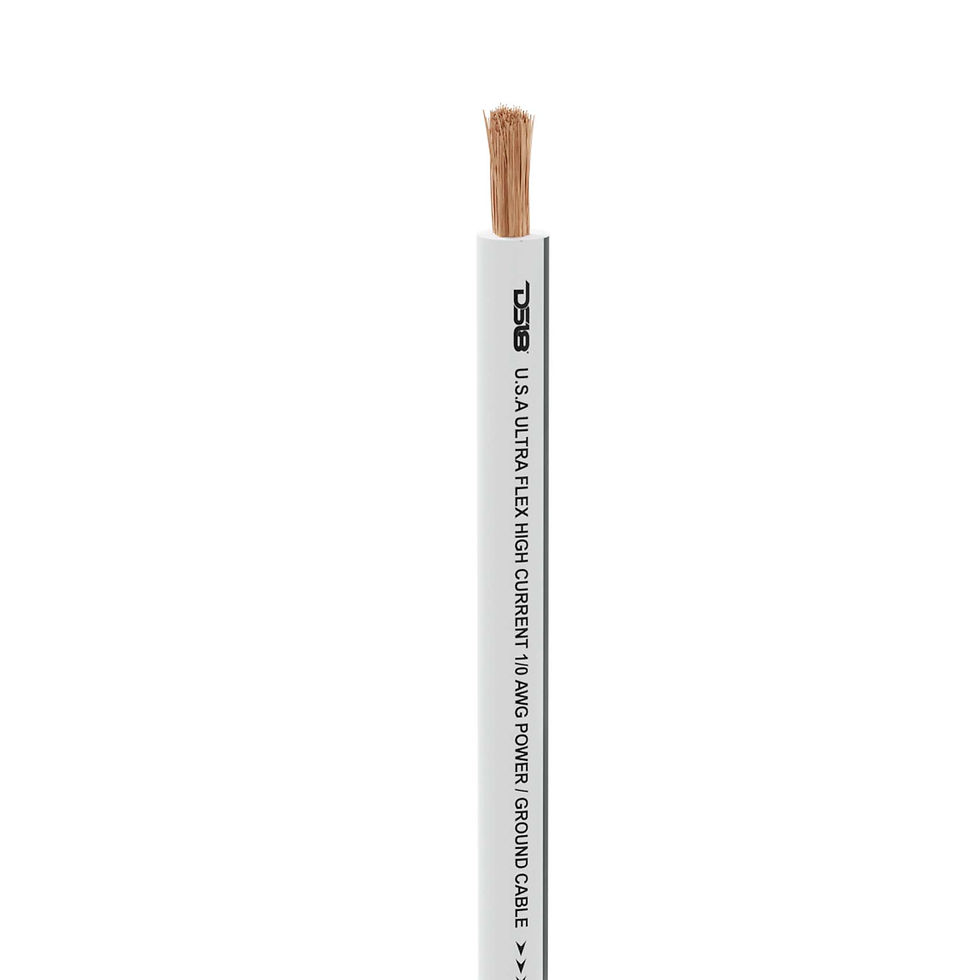 Thumbnail: 0-GA Marine Grade Tinned 100% Copper OFC Ground Wire -25 Feet