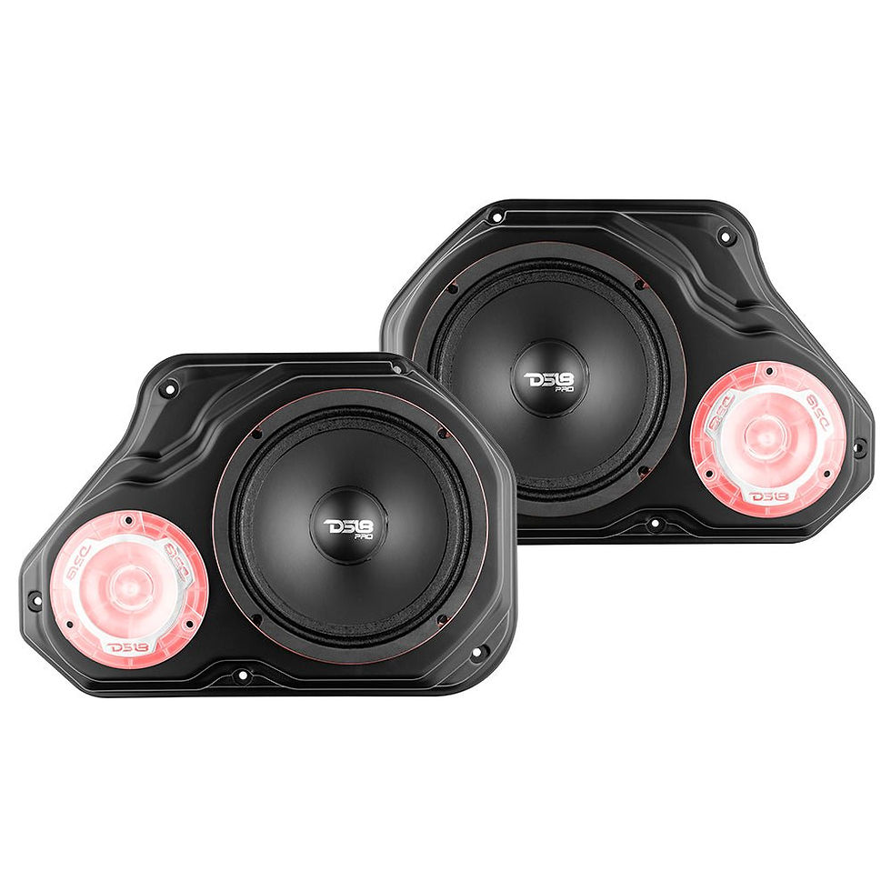 Thumbnail: Jeep JL/JLU/JT Front Door Speaker Panels - Short Armrest Models