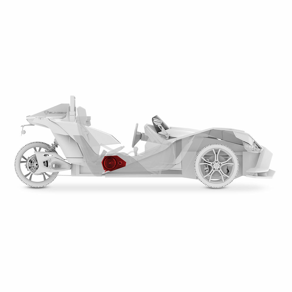 Thumbnail: Polaris Slingshot Side Panel Enclosure Loaded | 2 x PRO-SM6,  2 x ZXI-T1 & 2 x PRO-GRILL6-MS/BK | 2015 - 2019