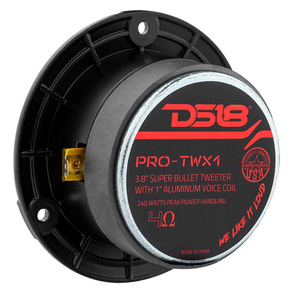 Thumbnail: 3.8" Super Bullet Tweeter 120W RMS 1" Aluminum 4-Ohm Vc