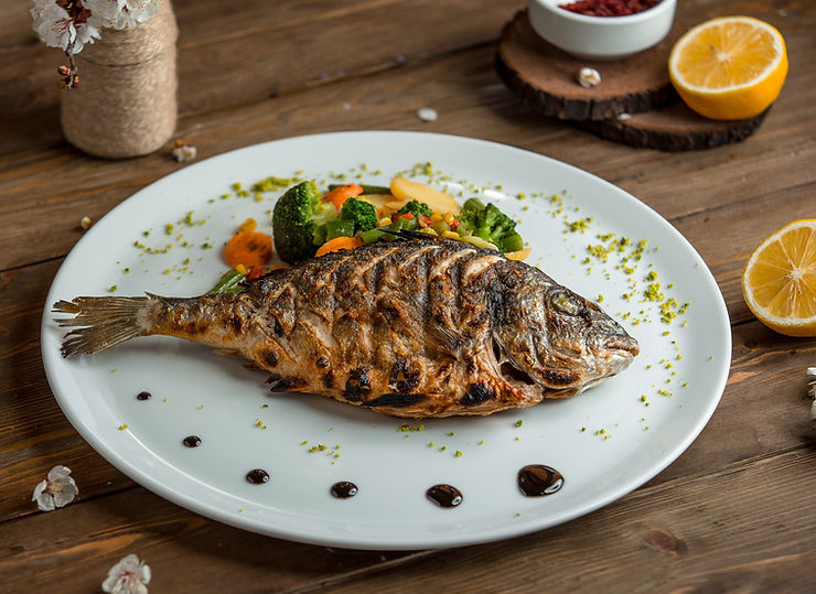 Poisson braisé